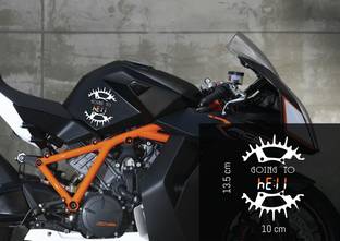 VVWV Motorcycle Tank Sticker