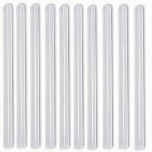 Saleh 11mm( 40,60,80,100 Watt Glue Guns ) 10 Inch Transparent Sticks - Pack of 10 Adhesive