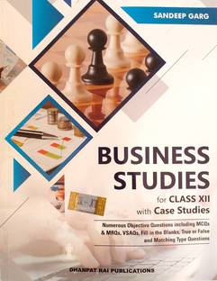 Business Studies with Case Studies for Class 12  - BUSINESS STUDIES CBSE CLASS XII IN ENGLISH SANDEEP GARG 
12th business Studies with 2 Disc