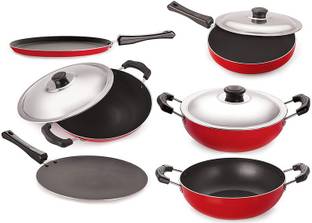 NIRLON Non-Stick Coated Cookware Set