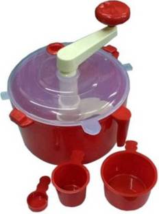 zofia Kitchenware Atta Plastic Spiral Dough Maker Plastic Vertical Dough Maker