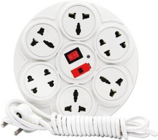 SKYLA 8 socket extension 6 A Three Pin Socket