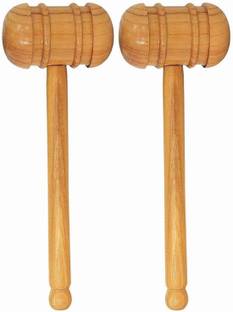HACKERX Cricket Bat Knocking Hammer Pack of 2 Wooden Bat Mallet