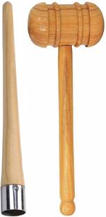 Sidhbali Cricket Bat Grip Cone With Bat Knocking Hammer Wooden Bat Mallet
