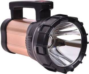 iDOLESHOP High Energy Professional 100W LASER Blinker DP Led Long Range Dual Functional Searchlight Flashlight With Hand Torch