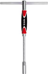 YATO YT-1566 Single Sided Movable Handle with Position Locking System and made of CrV 6140 Single Sided Open End Wrench