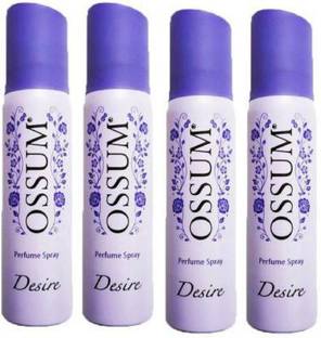 OSSUM desire deodorant 25 ml Pack of 4 Body Spray  -  For Men & Women