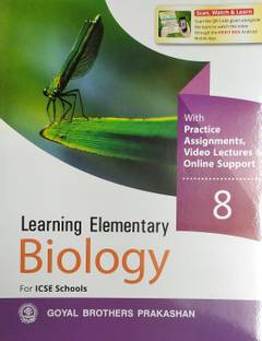 Learning Elementary Biology For Class -8 For ICSE School For ( 2020-2021) Examination