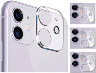 Dainty Back Camera Lens Glass Protector for Apple Iphone 11, Apple iPhone 12 Mini, (FULL COVER ON CAMERA)