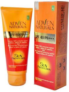 ADVEN Sunscreen - SPF 50 PA+++ SUN PROTECTION LOTION
