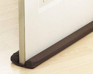 vdhja Fabric Twin Door Draft Guard to Stop Unwanted Light and Stop Escaping of Cool Air from Air Conditioner Split for Doors and Windows Fabric Twin Door Draft Guard to Stop Unwanted Light and Stop Escaping of Cool Air from Air Conditioner Split for Doors and Window Floor Mounted Door Stopper