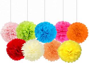 AMFIN Multicolor Paper Fan