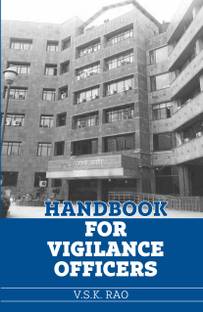 HANDBOOK FOR VIGILANCE OFFICERS