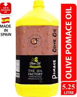 The Oil Factory Olive Pomace Oil, Ideal for All Indian Cooking, (Imported from Spain ) Olive Oil Plastic Bottle