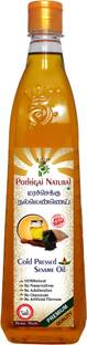 POTHIGAI NATURAL ECSSO-1L Sesame Oil PET Bottle