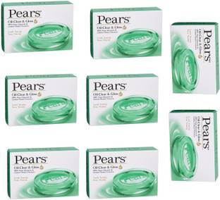 Pears OIL - Clear & Glow 98% Pure Glycerin & Lemon Flower EXTRACTS 75X8