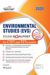 Environmental Studies (EVS) for CTET and TETs Exams Paper - I Class I - V (Includes Solved Paper December 2019) 2020 First Edition
