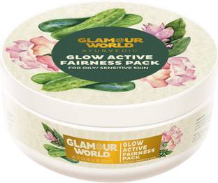 Glamour World Ayurvedic Glow Active Fairness Pack for Sensitive Skin