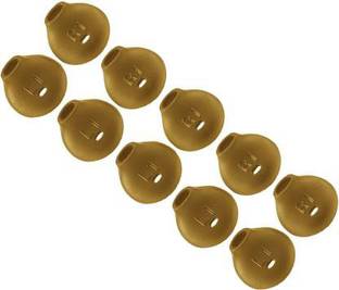 YTM 10 pcs golden colour level u earbuds cover gold 5 pair In The Ear Headphone Cushion
