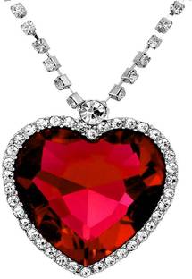 YouBella Valentine Gift Necklace Jewellery Neck Chain Jewelry Alloy Necklace