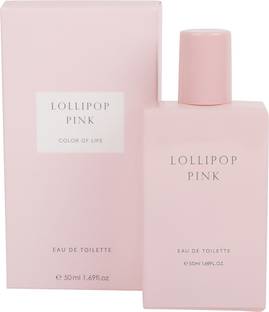 MINISO Color of life EDT Perfume for Women Long Lasting, Lollipop Pink, 50ml Perfume - 50 ml
