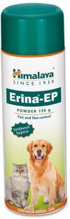 HIMALAYA Erina-EP Powder for Tick & Flea control with Sandalwood fragrance (150 g) Pet Dewormer