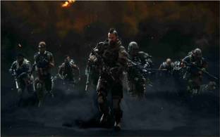 Call of Duty Game Poster For Room With Gloss Lamination M40 Paper Print