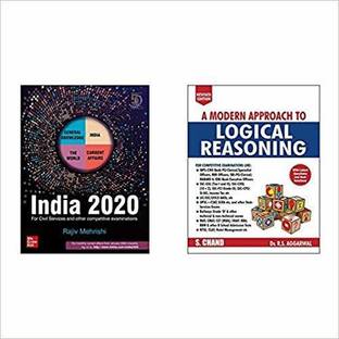 India 2020 : For Civil Services And Other Competitive Examinations + A Modern Approach To Logical Reasoning By R.S. Aggarwal (2019-20 Session)