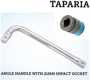 AutoVision TAPARIA ANGLE HANDLE WITH IMPACT SOCKET 21MM Vehicle Tool Kit