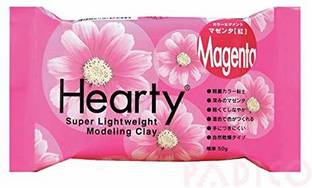 Padico Hearty Light Weight Modeling Clay (50 gm, RED)
