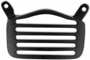 Ramanta Metal Bullet Tail Light Grill Bullet Standard 350 & 500 (1 Pc Tail Light Grill, Black) Bike Headlight Grill