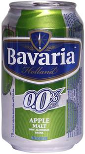 Bavaria Green Apple Non-Alcoholic Beer, 330ml