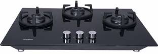 Whirlpool ELITE HYBRID HD 703 BRASS Glass Automatic Hob