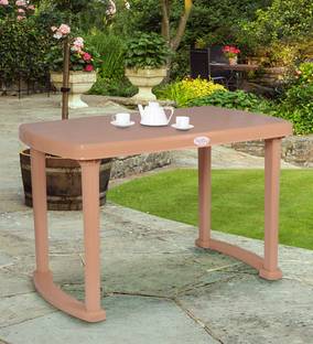 Petals Desire 4 Seater Dining Plastic 4 Seater Dining Table