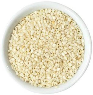 Urban Organic white sesame seeds - safed til - sesamum indicum (500 gram per pack) Seed