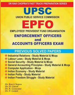 Upsc Epfo Enforcement Officers / Account Officers Exam Previous Solved Papers