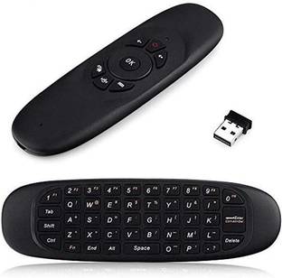RR Remote Multifunction Smart Air Mouse, Mini Wireless Keyboard for Smart Android TV Box PC Laptop Projector HTPC IPTV Media Player Universal Remote Controller