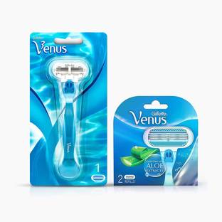 Gillette Venus razor plus cartridges (pack of 2), Women