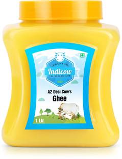 Indicow A2 Cow Ghee Plastic Bottle