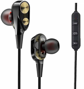 Double speaker earphone Clearance