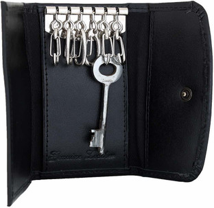 leather key case 8 hooks