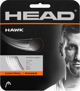 HEAD Hawk Tennis Racquet String 16L 16 Tennis String - 12 m