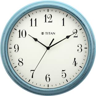 Titan Analog 32.5 cm X 32.5 cm Wall Clock