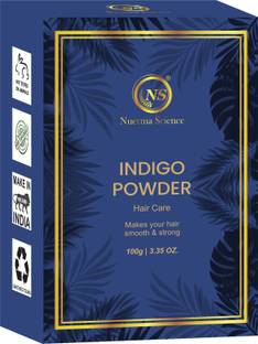 Nuerma Science Organic 100% Pure Indigo Powder for Hair Color (NO Chemicals & Artificial Color)