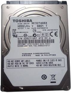 TOSHIBA CORPORATION 320 GB Laptop Internal Hard Disk Drive (HDD) (MK3276GSX)