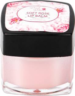 PINK PLUMS Lip Balm for Moisturise Dry & Cracked Lips Soft Rose
