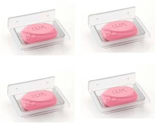 iSTAR Unbreakable Soap Dish Stand Holder for Bathroom, medium - Pack of 4