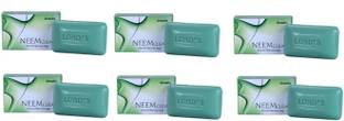 LORD'S NEEM CLEAN NATURAL SKIN CARE SOAP PACK OF 6 ( EACH OF 75 GM )