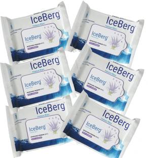 ICEBERG premium wipes Refreshing Moisturising Lavender Facial Wipes