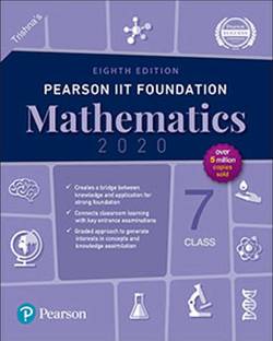 Pearson IIT Foundation Series Class 7 Mathematics|2020 Edition